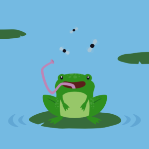 Cute Frog Cartoon