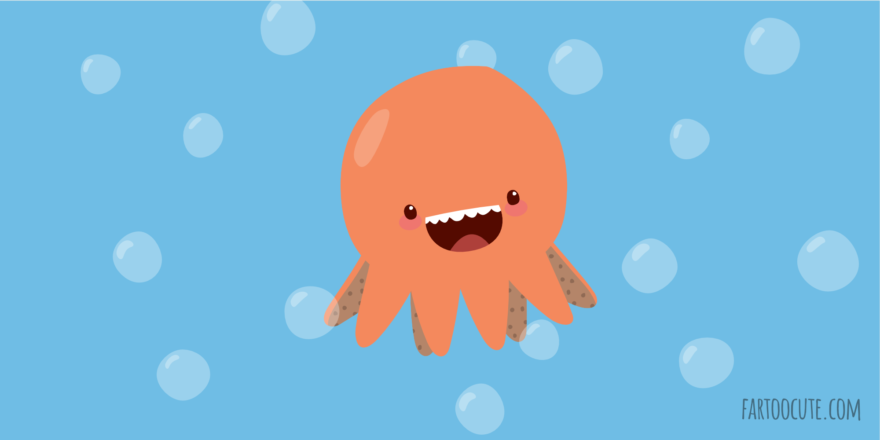 Cute Octopus Cartoon